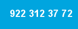 922 312 37 72 922 312 37 72